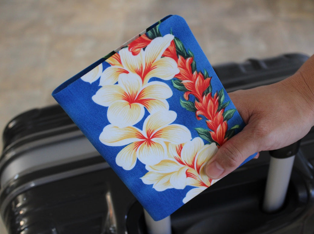Flower Lei Passport Case